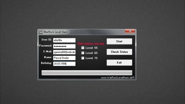 WarRock Level Hack смотреть онлайн