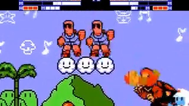 Famicom Fighter Battle #2: Mario vs Dig Dug смотреть онлайн
