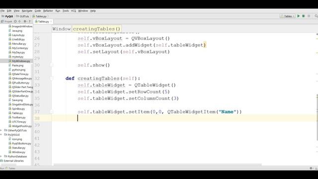 24 PyQt5 Tables Python GUI Programming With PyQt5 смотреть онлайн