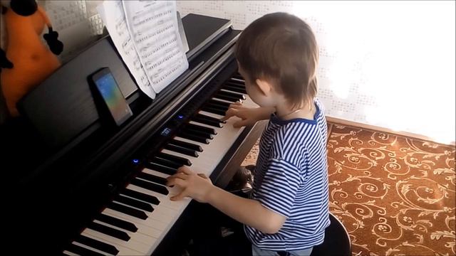 Полюшко поле на пианино смотреть онлайн