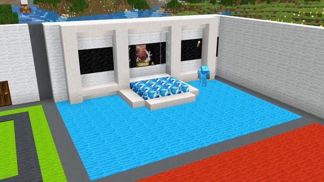 Minecraft NOOB vs PRO vs SCORPY: CONSOLE HOUSE BUILD CHALLENGE in Minecraft Animation смотреть онлайн
