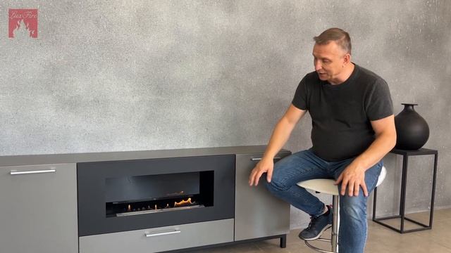 Обзор напольных тумб Lux Fire ТВ с биокамином смотреть онлайн
