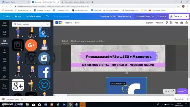 Cómo Hacer Una Portada Para YouTube en Canva ✅ Cómo Usar Canva смотреть онлайн