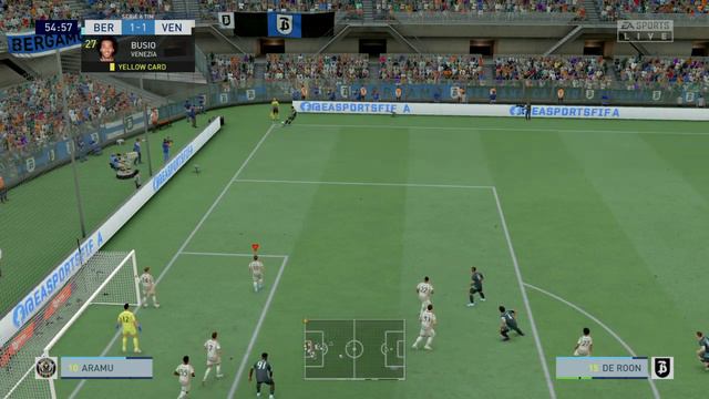 Venezia vs Bergamo Calcio (21-22) смотреть онлайн