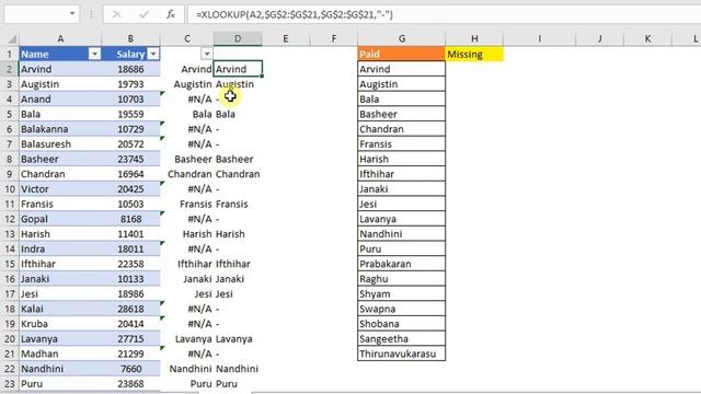 xLookup an Advanced Excel Formula in Tamil - Excel New Calculation Engine - Prabas MS Office смотреть онлайн