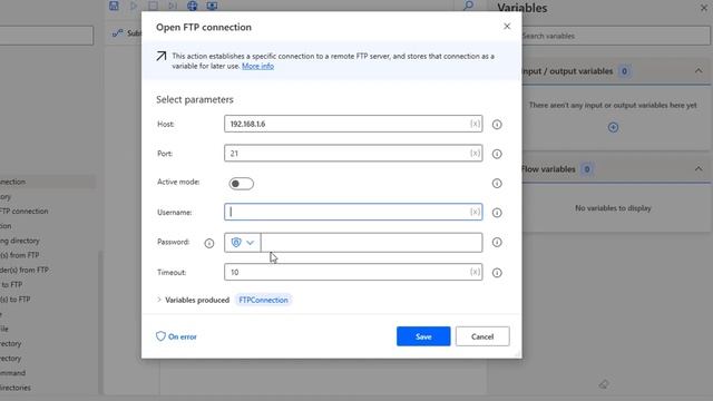 Power Automate Desktop : 110 || Open FTP Connection & Close FTP Connection смотреть онлайн