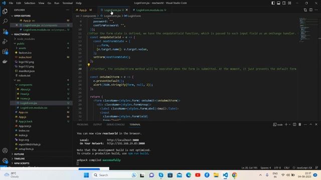 Build a React Login Form With Hooks and Get Values смотреть онлайн
