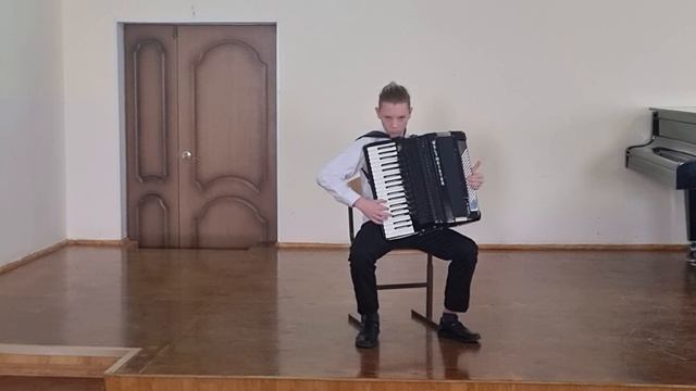 Чернов Александр, 13 лет, аккордеон, Кушвинская ДМШ (преподаватель Перминова Людмила Георгиевна) смотреть онлайн