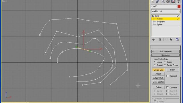 01) Video Tutorials for 3DMax - Modeling volume 1. [04_01_Splines]. смотреть онлайн