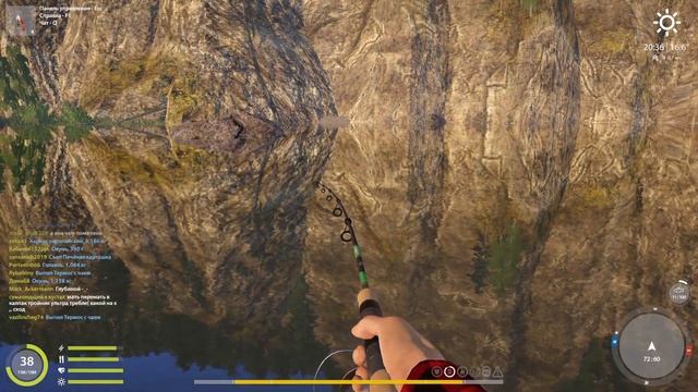 Русская рыбалка 4 (РР4) р. Белая ФОРЕЛЬ Хариус Russian Fishing 4 (РР4) P. White Grayling