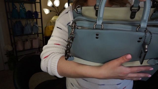 COACH ROGUE SIZE COMPARISON | WHAT FITS | MOD SHOTS | SUBSTANTIAL QUALITY BAGS | EYE CANDY смотреть онлайн