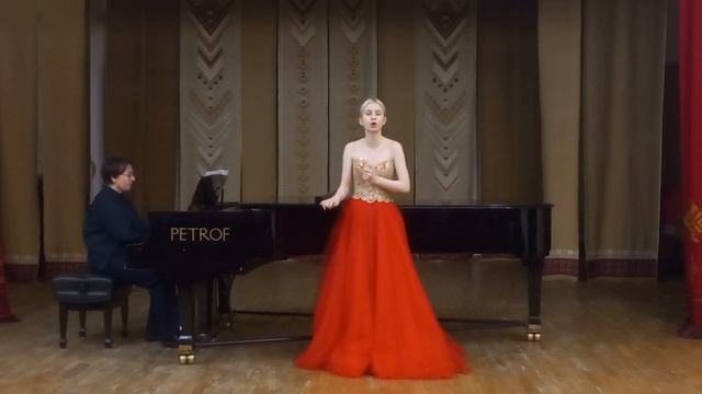 Юлина Мария Николаевна. КРК им.Знаменского. Б. Марчелло "Quella fiamma" смотреть онлайн