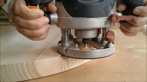 Фрезерование столешницы новой кромочно калевочной фрезой