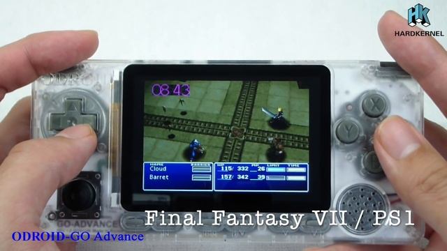 ODROID-GO Advance Game Test смотреть онлайн