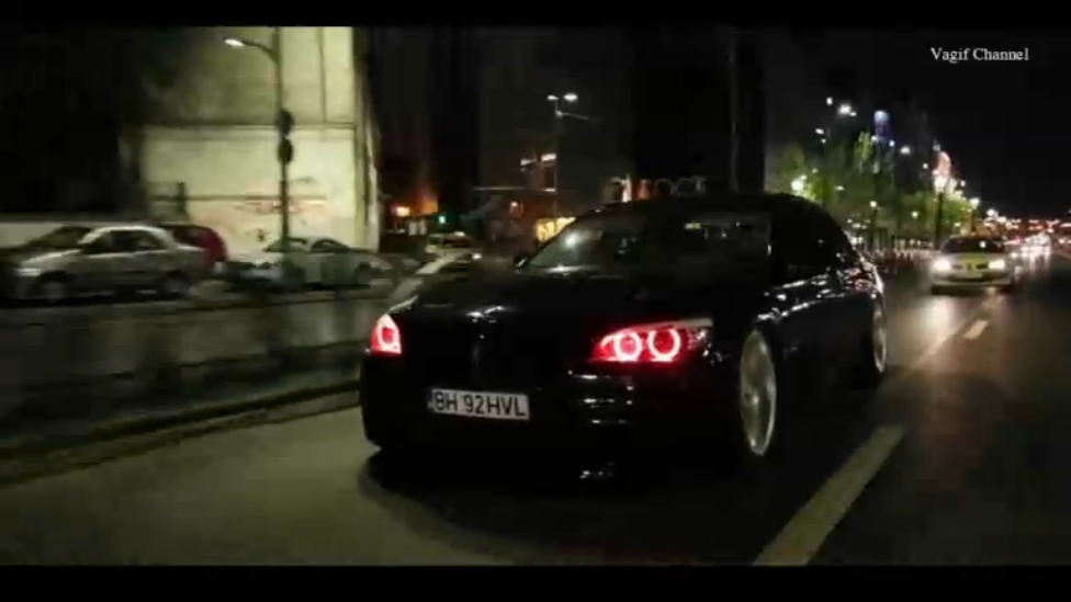 BMW F01 750Li Tuning Driving Vagif Channel смотреть онлайн