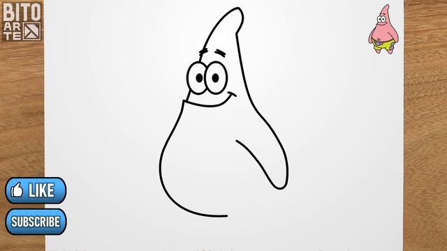 Как нарисовать Патрика (Губку Боба) смотреть онлайн