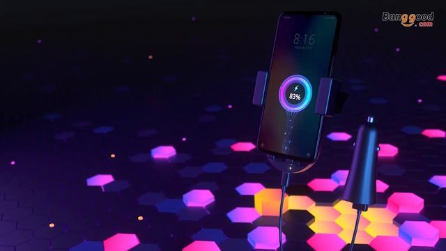 ZMI WCJ10 20W Qi Wireless Fast Charging Phone Holder for iPhone X for Samsung Xiaomi Huawei смотреть онлайн