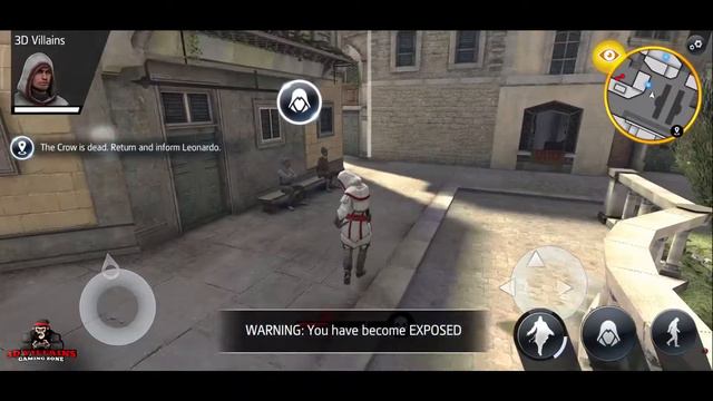Assassins Creed Identity | Mission 3 Vengeful Eyes | Protect Leonardo and escort him to safety смотреть онлайн