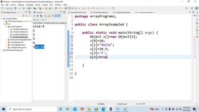 Day 4 - Single Dimensional Array in JAVA - Complete JAVA training LIVE | Cyber Goddess смотреть онлайн