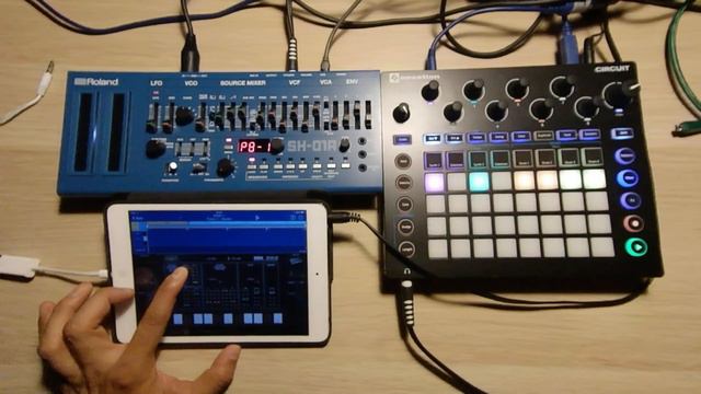 Roland Sh01 Korg Gadget Novation Circuit - Techno Roulette 10 KUSH смотреть онлайн