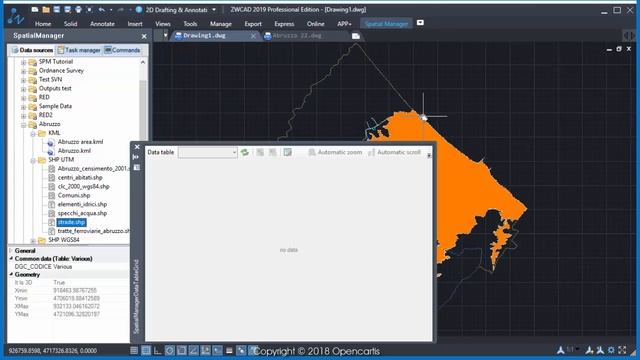 Scan and recovery of data tables from drawing entities (ZWCAD) - Spatial Manager Blog смотреть онлайн