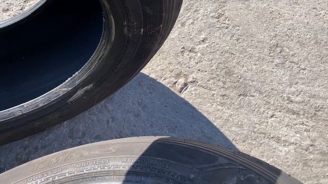 Грузовые шины бу 355/50R22.5 Goodyear рулевые шины . ☎️89219930017 смотреть онлайн