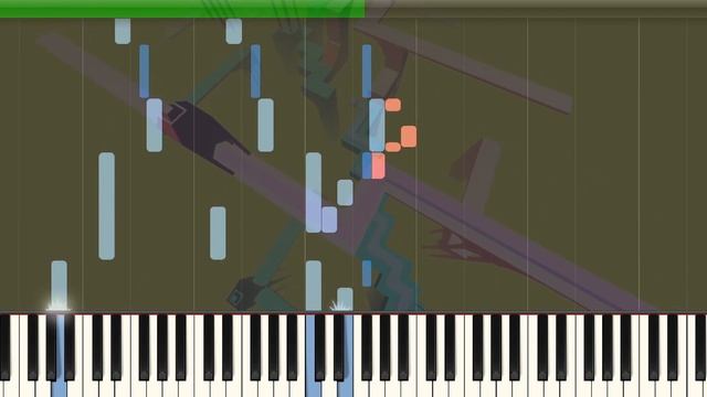 Dancing Line The Romance Piano Cover 【Synthesia】 смотреть онлайн