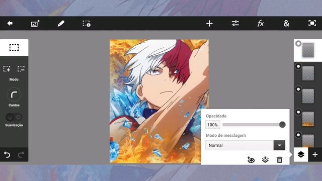 SHOTO TODOROKI (MY HERO ACADEMIA) | SPEED PROCESS смотреть онлайн