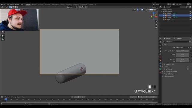 SOFT BODY COLLISIONS WITH OTHER OBJECTS FOR BEGINNERS IN BLENDER 2.81 смотреть онлайн