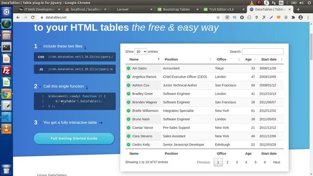Learn Laravel 8 Beginners Tutorial #32 - Render Database Data to Layout | Model data to Layout смотреть онлайн