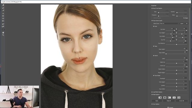 How To Use The Liquify Tool In Photoshop смотреть онлайн