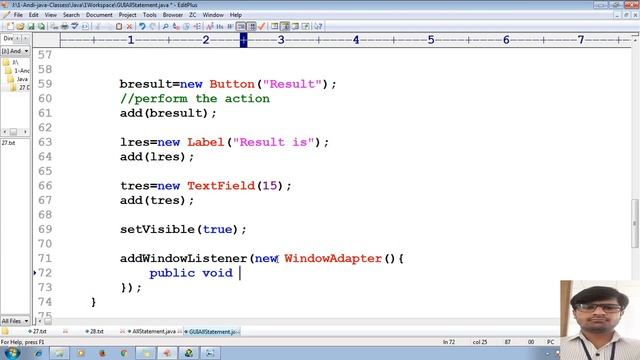 54 Advanced Java Tutorial | JDBC | Swing - AWT + JDBC | Computer Science Project | adv java смотреть онлайн