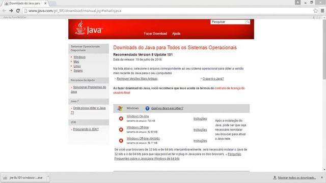 Como Baixar e Instalar Java 8 para Minecraft 32 ou 64 bits 2016! смотреть онлайн
