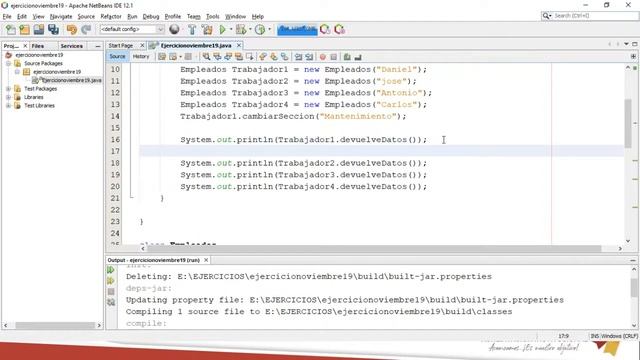 Java - Paquetes modificadores Static Final смотреть онлайн
