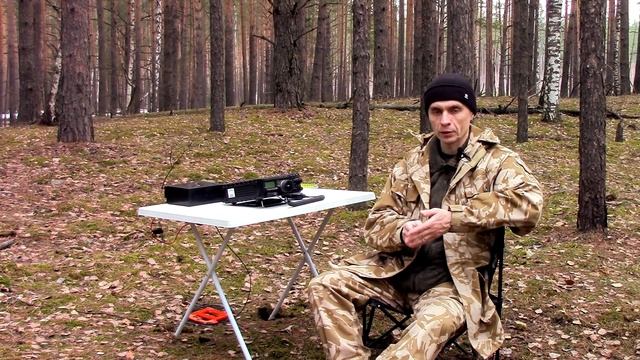 Укороченная КВ антенна - диполь 2 х 3.7м на 7 МГц. Описание конструкции и радиосвязь с этой антенны смотреть онлайн