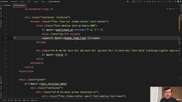 Laravel Str Macro For Calculate Reading Time смотреть онлайн