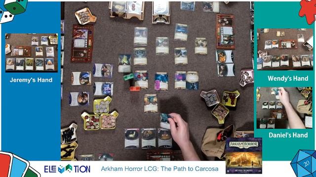 Arkham Horror LCG Playthrough - The Path to Carcosa - A Phantom of Truth смотреть онлайн