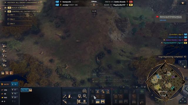 Age of Empires 4 Ranked Multiplayer 2v2 Live Streaming 1 (2024/02/12) смотреть онлайн
