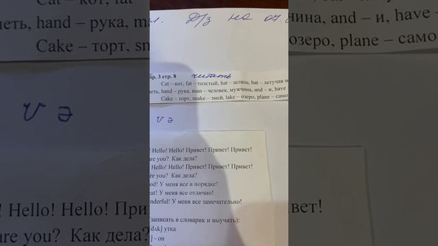 Английский: Учим : cat/hat/fat/06.09.20 смотреть онлайн