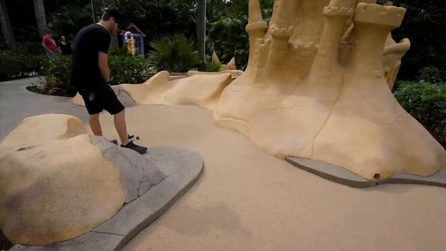 DISNEY WORLD HAS THE BEST MINI GOLF COURSES EVER! - CRAZY HOLE IN ONES! | Brooks Holt смотреть онлайн