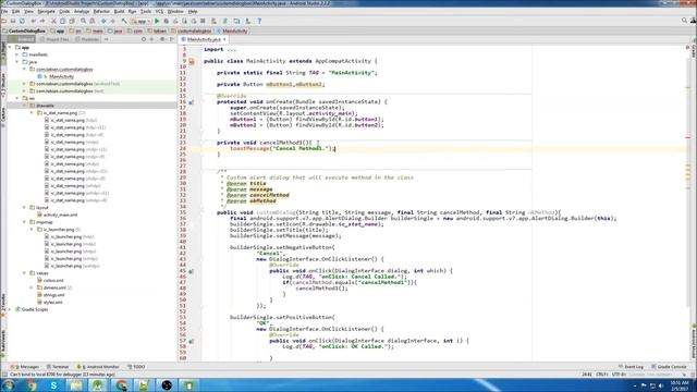Android Custom Dialog Box - Creating a Custom Dialog Box смотреть онлайн