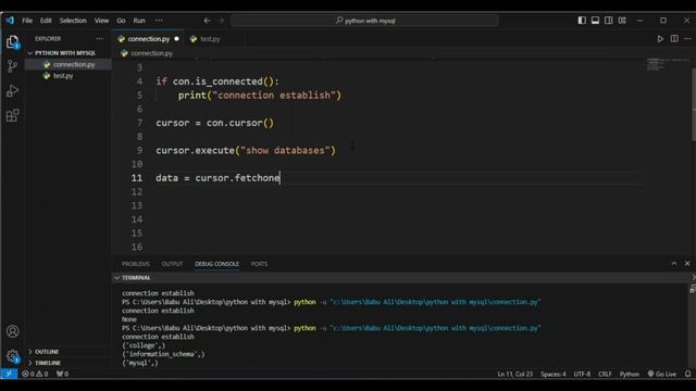 How to create and Delete Database in Python With MySQL In Hindi Part 2 смотреть онлайн