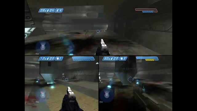 Halo CE - Split-screen Multiplayer - Pro Slayer on Prisoner (Played on Xbox 360) (HD) смотреть онлайн