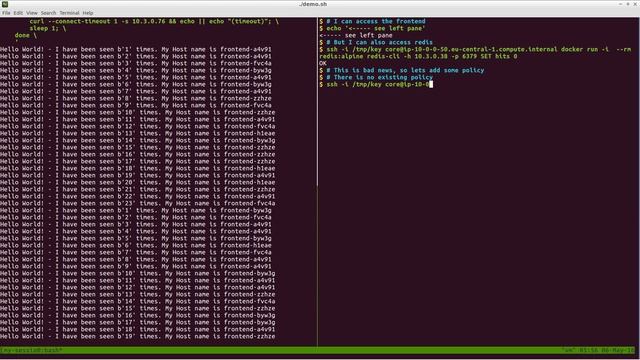 Calico network policy on Kubernetes смотреть онлайн