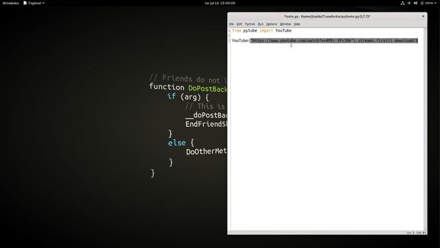 Como baixar vídeo no YouTube com Python смотреть онлайн