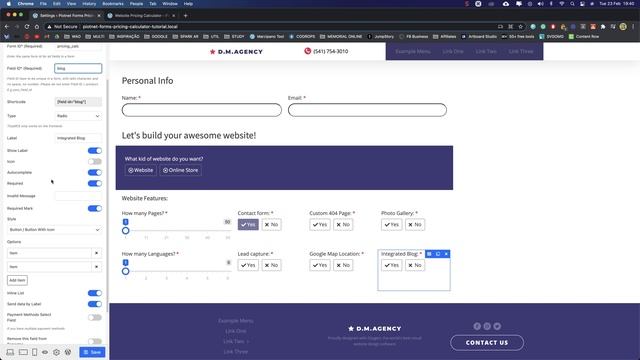 How to build a Pricing Calculator for your WordPress website, using the Piotnet Forms Pro смотреть онлайн