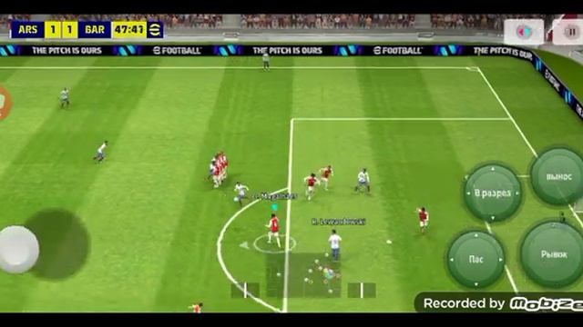 Арсенал VS Барселона (1-1) смотреть онлайн