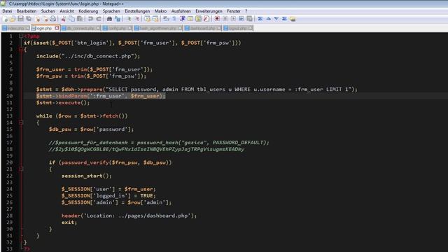 [#19] Login-System mit PHP und MySQL смотреть онлайн