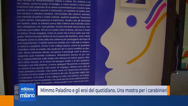 Mimmo Paladino e gli eroi del quotidiano. Una mostra per i carabinieri смотреть онлайн