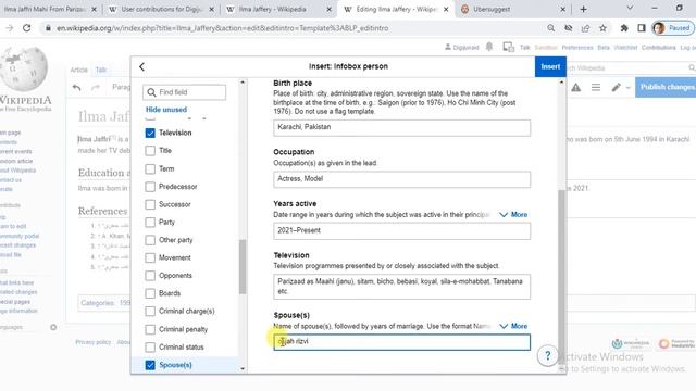How to Create an Artist Wikipedia Page | Celebrity Wikipedia Page Creation | Artist Infobox смотреть онлайн